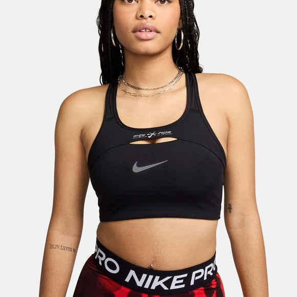 Nike Other - Nike Megan Thee Stallion Cut Out Sports Black Bra Size XS